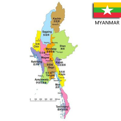 DDP Door to Door from China to Myanmar